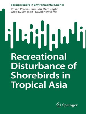 cover image of Recreational Disturbance of Shorebirds in Tropical Asia